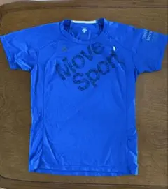 DESCENTE 青 Mサイズ ウォームアップウェア