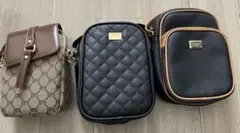 収納力抜群の小型ショルダーバッグ