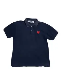 COMME des GARCONS プレイコムデギャルソン 半袖 ポロシャツ Ｌ