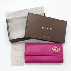 GUCCI ラブリーハート バレンタイン限定モデル 長財布
