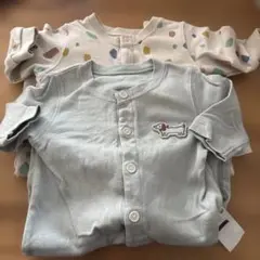 ユニクロ　ロンパース 60サイズ　2枚セット