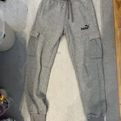 PUMA グレー スウェットパンツ US S