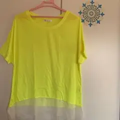 最終値下げ 未使用　ネオンカラーのTシャツ