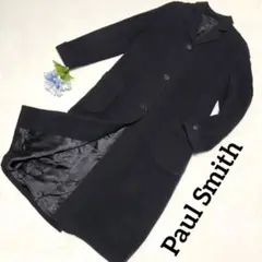 247【美品】Paul Smith チャコールグレー ウールチェスターコート