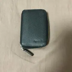 agnis b. ブラックレザーキーケース　外箱あり