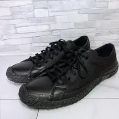 極美品 SPINGLE Biz スピングルビズ レザースニーカー 黒 26.5
