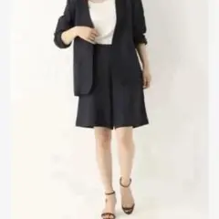apart by lowrys LiRyキュロットパンツ ネイビーM