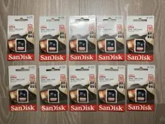 【新品・未開封　まとめ売り10枚】SanDisk クラス10 SDカード32GB