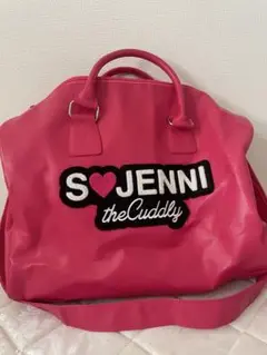 sister Jenni ボストンバック　ショッキングピンク