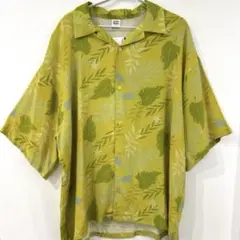 新品　ディズニー　ズートピア　ニック　アロハシャツ　アロハ　シャツ　メンズ　4L