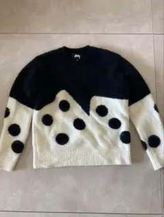 stussy 23aw DICE FUZZY CREW
