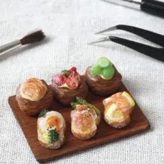 オープンサンドとデニッシュセット