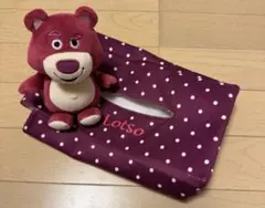 トイストーリー　ディズニー　ロッツォ　ティッシュボックスカバー