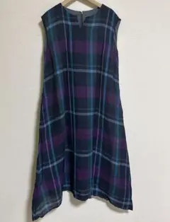 DAMA尾州リネンワンピース極美品