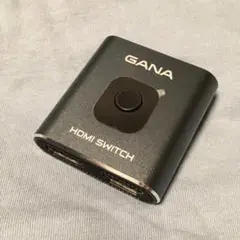 GANA HDMI SWITCH ブルー 4K対応分配器 2入力1出力 逆も可