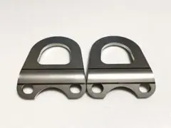 2枚セット ジムニー牽引フック 6mm ステンレス製