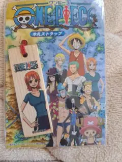 ワンピース 木札ストラップ　ナミ