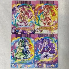 プリキュア データカードダス ドリーム ルージュ ミント アクア ミルキーローズ