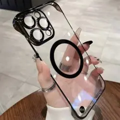 MRedoxe 「極薄」 iPhone 15 ケース フレームレス クリア