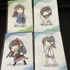 青ブタ　ポップアップショップ　特典ブロマイド　4枚セット