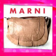 â£ïžåžå°ãã«ã MARNI ãŠã©ãã·ã¥å å·¥ ã¯ã³ã·ã§ã«ã㌠ããã° ãã©ãŠã³ è¶â£ïž