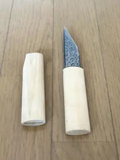 【未使用保管品】切り出し小刀　三角刀 木工　彫刻など