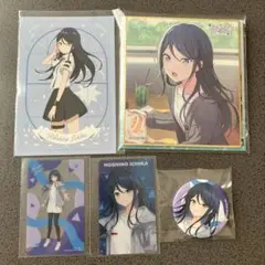 星乃一歌　まとめ売り　ミニ色紙　缶バッジ　カード