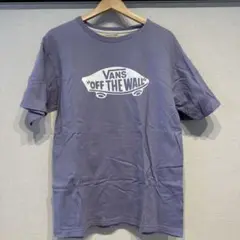 VANS パープル Tシャツ L