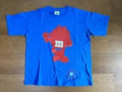 エムアンドエムズ　Tシャツ　アメリカ購入 ブルー M(ジュニアXL)
