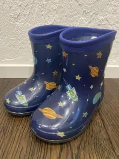 長靴 13cm 宇宙柄
