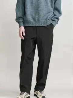 ＜H＞コットンナイロン バルーンテーパードパンツ