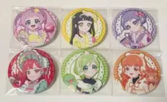 ひみつのアイプリ アニメージュ 缶バッジ 6個セット