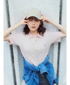snidel×LACOSTE ピンク ポロシャツ 半袖 未使用