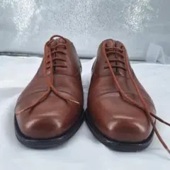 エルメネジルドゼニア Ermenegildo 茶 ブラウン 革靴