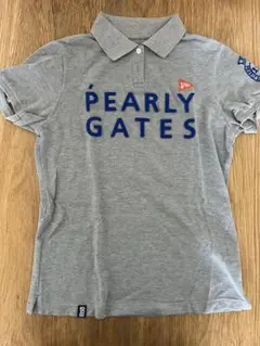 PEARLY GATES グレー ポロシャツ サイズ1