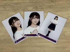 乃木坂46 生写真　Same numbers 筒井あやめ　封入3種コンプ②