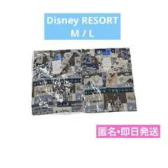 新品未使用　ディズニーリゾート アロハシャツ　M L ２着ペアセット　人気　即日
