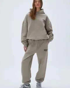 ADANOLA Sweatpants - Clay Beige
