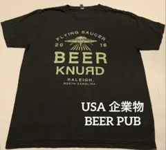 USA アメリカ 古着 Tシャツ 企業 ビール パブ フライングソーサー UFO