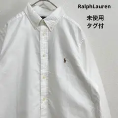 【RalphLauren】ラルフローレン　未使用　タグ付　ボタンダウン　シャツ