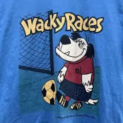 Mサイズ ロングTシャツ メンズ 青色 チキチキマシーン猛レース ケンケン 長袖