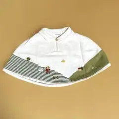 ファミリア ポンチョ ケープ 60 70 80 90