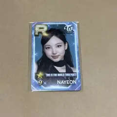 【会場限定】TWICE NAYEON タレントカード Rレアリティ