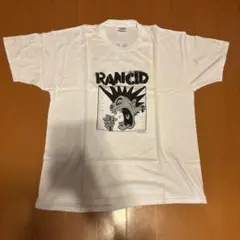 RANCID/Hanes/2001/Tシャツ/LL/コットン/WHTヴィンテージ