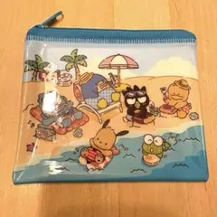 【新品未使用】はぴだんぶい　スシロー　クリアポーチ