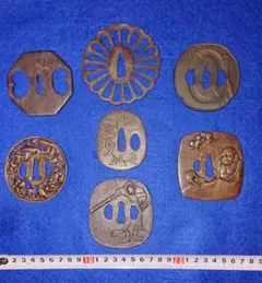 風神図鍔　銘　光琳之図 石黒政明作　縦84mm横82mm厚さ5mm　刀装具 2025年最新】石黒政明の人気アイテム - メルカリ