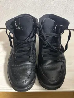 Air Jordan ブラック ハイカットシューズ