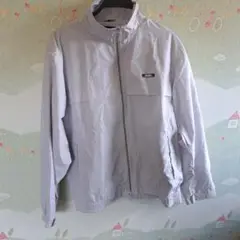 URBAN EXPRESS ライトグレー ナイロンジャケット