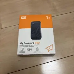 【未開封】ポータブルssd 1TB グレー ウエスタンデジタル