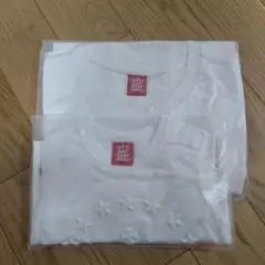 BABY DOLL 親子Tシャツセット レディースM とベビー用サイズ80 白